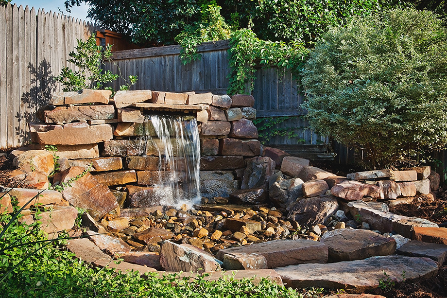 Outdoor Water Features Professional, Outdoor Waterfall Features