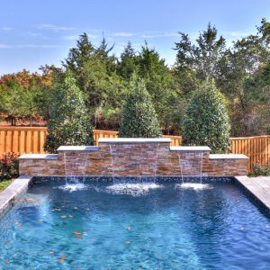nelson landscaping waterfall pool