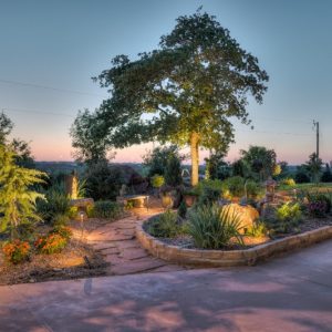 residential paver landscaping by Nelson Landscaping Edmond OK