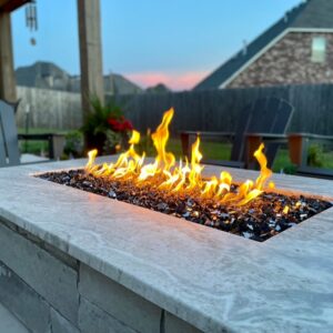Outdoor fire pit service in OKC