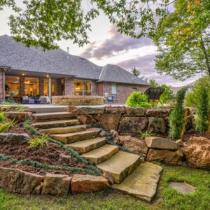 outdoor living hardscaping service in OKC