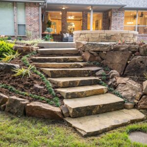 outdoor living hardscaping service in Oklahoma City
