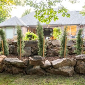 outdoor living hardscaping service in Edmond Oklahoma