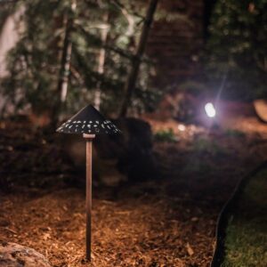 Outdoor lighting for landscape in Oklahoma