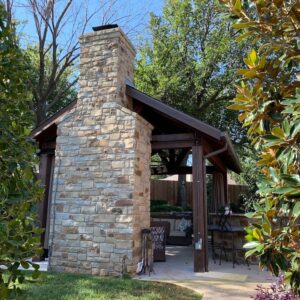Oklahoma Backyard Outdoor Living pavilion Service