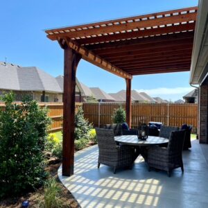 Oklahoma outdoor living concrete patio service