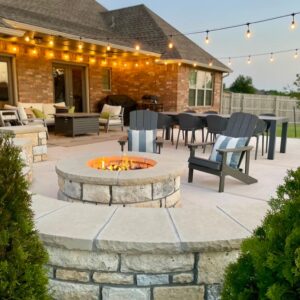 Outdoor living Concrete patio service in Oklahoma City