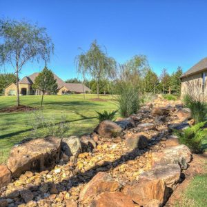 Dry Creek bed Landscaping